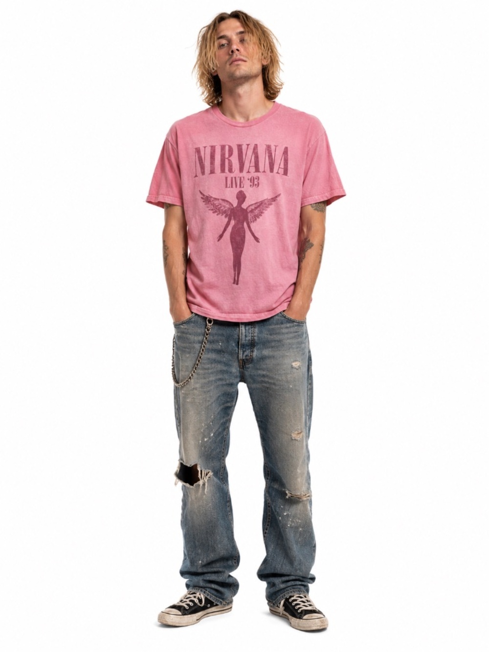 NIRVANA Pink Live '93 Tee